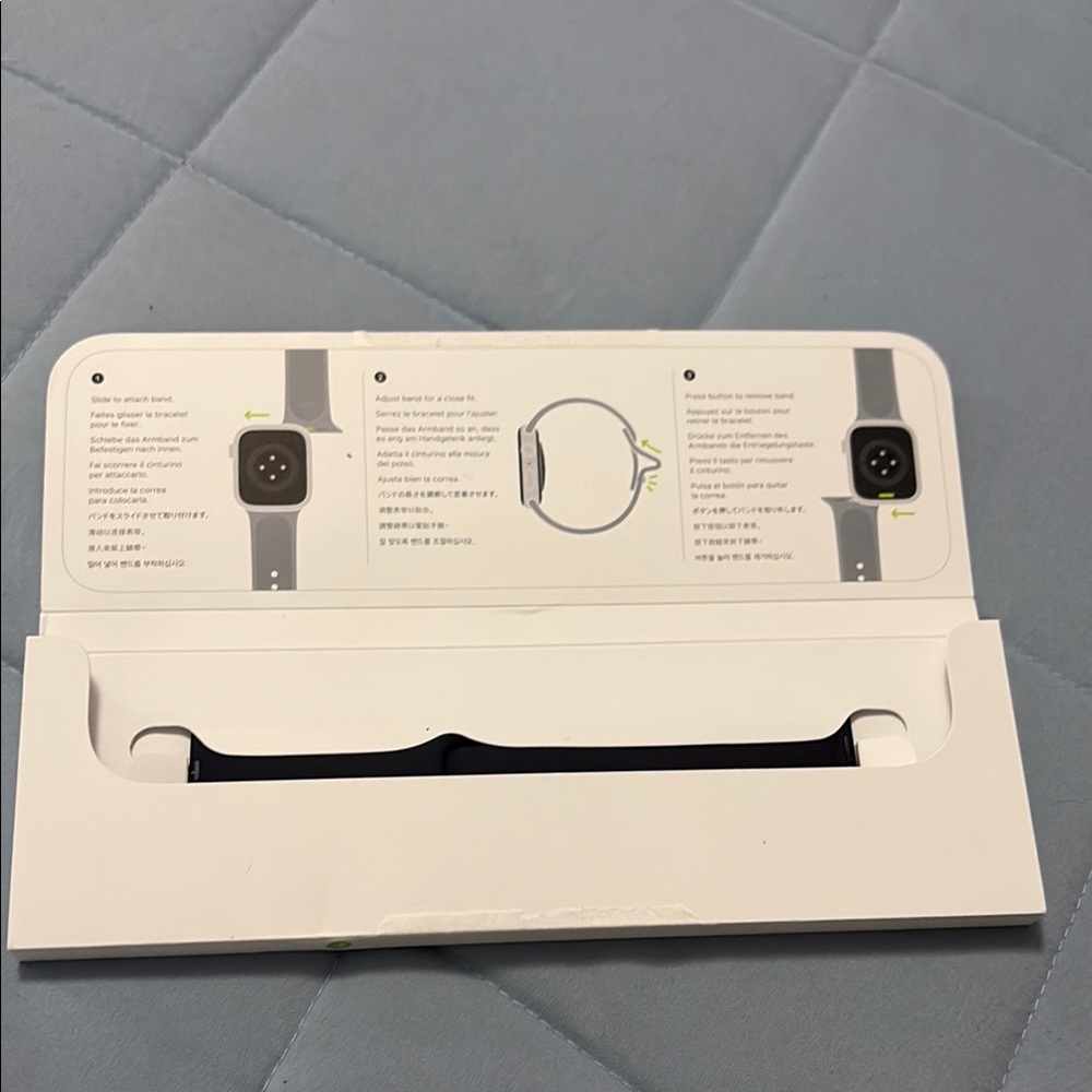 Black‎ Apple 🍎 Watch Band never used IWatch - Picture 3 of 5